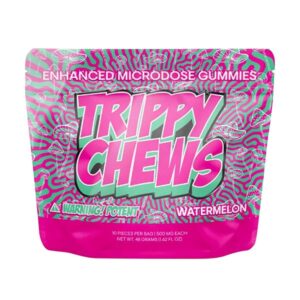 good trippy chews 5000mg 10ct gummies watermelon