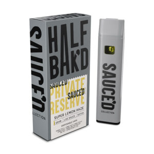 half bakd private reserve 1g disposble super lemon haze