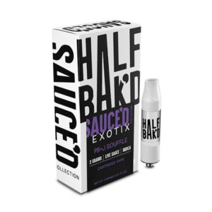 half bakd sauced exotix 2g cartridge pbj souffle
