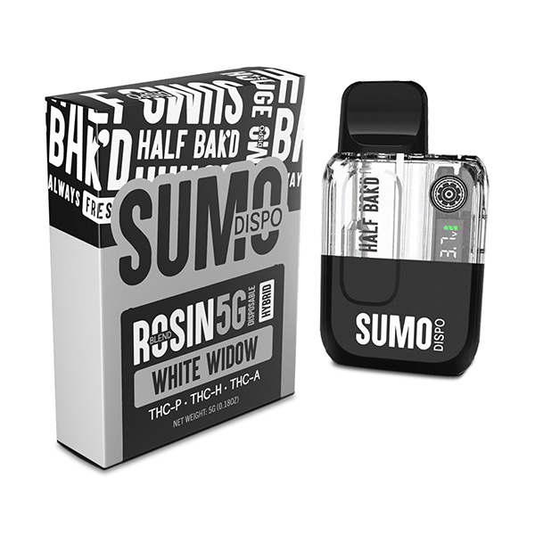 half-bakd-sumo-rosin-5g-disposable-White widow half bakd sumo rosin 5g disposable white widow
