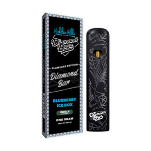 hidden hills diamond boys diamond bar 1g disposable blueberry ice box