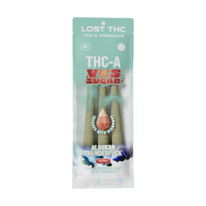 lost thc vvs sugar prerolls 3ct alaskan thunder fuck