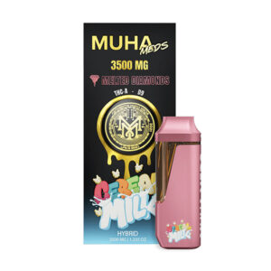 muha meds melted diamonds 3.5g disposable cereal milk