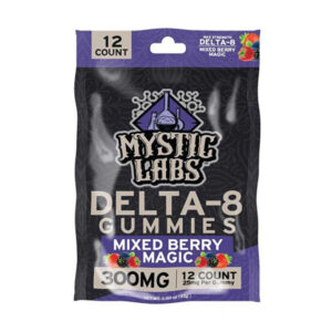 mystic labs 12ct gummies mixed berry magic