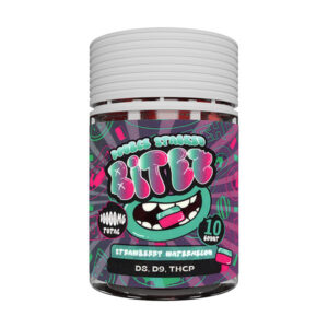 ocho extracts double stacked bitez 10000mg 10ct gummies strawberry watermelon