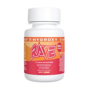 rave 7hdroxy tablets 400mg 20ct hawaiin punch