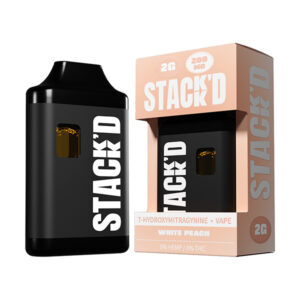 stackd 7hydroxy 2g diposable peach