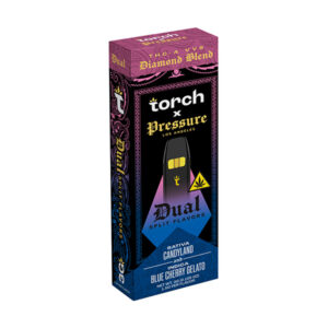 torch x pressure la diamond blend 3.5g dual disposable candyland blue cherry gelato