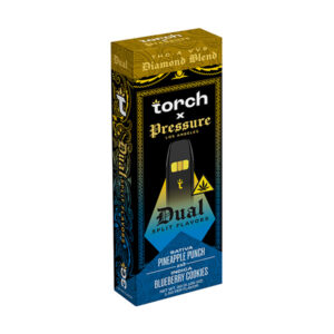 torch x pressure la diamond blend 3.5g dual disposable pineapple punch blueberry cookies
