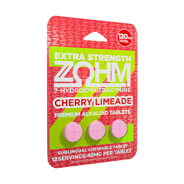 Zohm Extra Strength 7-OH Tablets | (3ct) 120mg