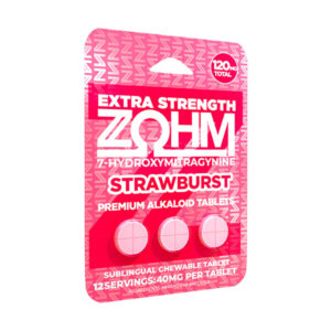 zohm 7 hydroxy tablets 120mg 3ct strawburst