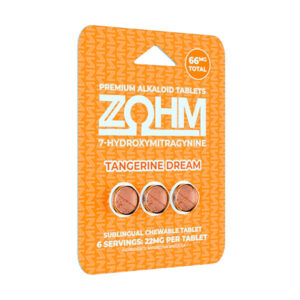 zohm 7 hydroxy tablets 66mg 3ct tangerine dream