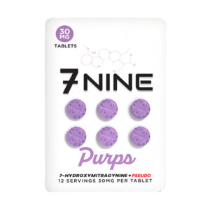 7nine 7oh tablets 30mg 6ct purps new
