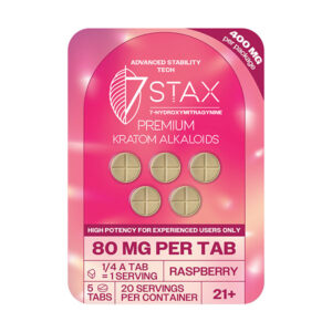 7stax 7hydroxy tablets 400mg 5ct raspberry