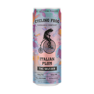 cycling frog thc seltzer 12oz italian plum