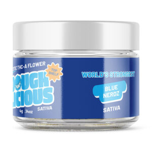doughlicious thca 4g flower blue nerdz