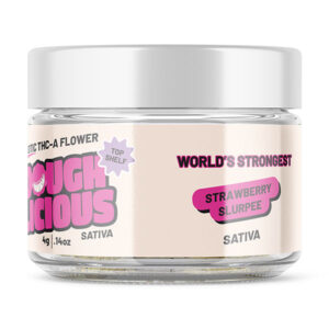 doughlicious thca 4g flower strawberry slurpee