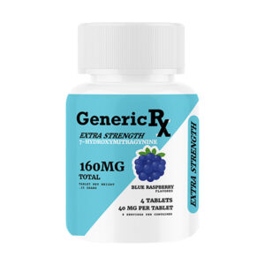 generic rx 7hydroxy extra strength 160mg 4ct blue raspberry