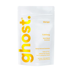 ghost spirit blend 7000mg gummies 20ct mango