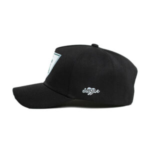hidden hills club hat black white green shield sugar 2 new