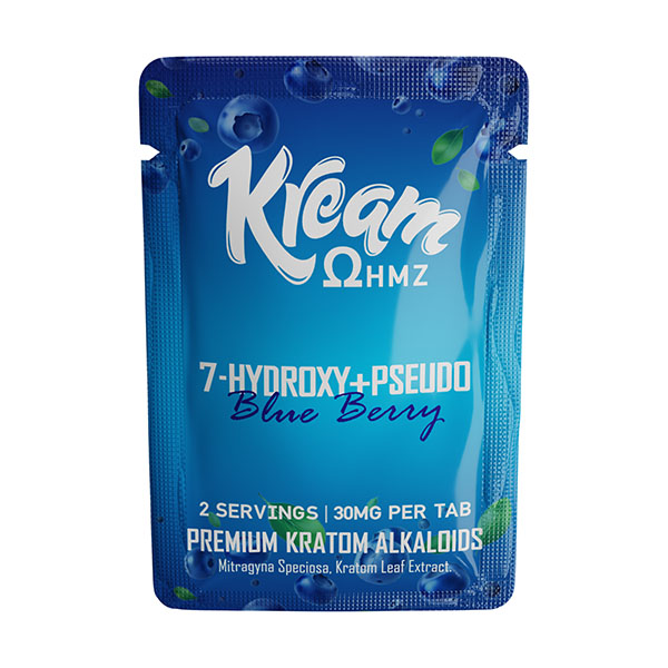kream-ohms-7oh-pseudo-tablet-30mg-1ct-blueberry kream ohms 7oh pseudo tablet 30mg 1ct blueberry