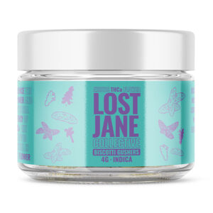 lost jane collective thca 4g flower biscotti gushers