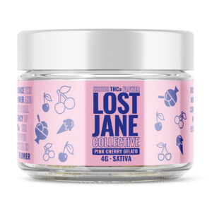 lost jane collective thca 4g flower pink cherry gelato