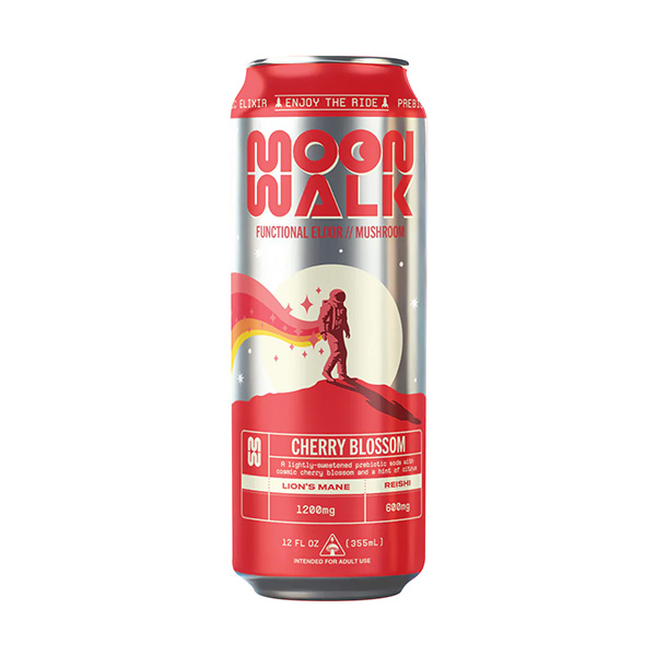 moon walk mushroom elixir 12oz cherry blosom