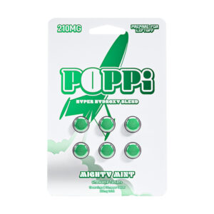 poppi hyper hydroxy blend tablets 210mg 6ct mighty mint