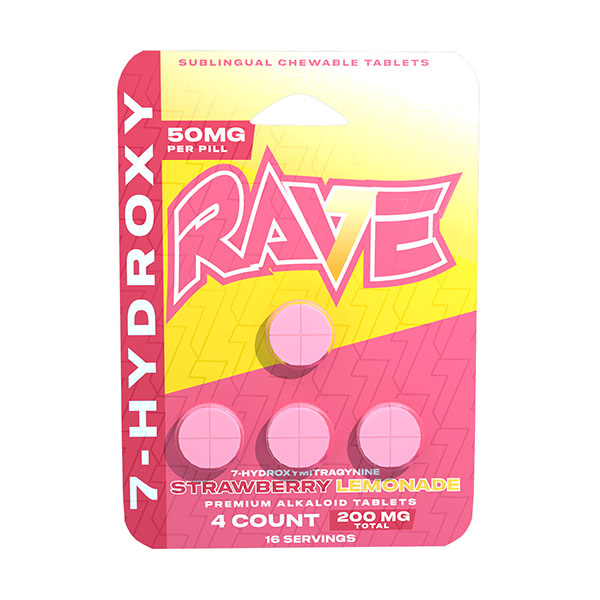 Rave 7-OH Tablets | (4ct) 200mg