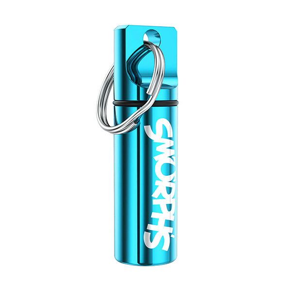 smurphs pill container keychain