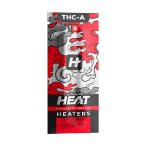 straight heat thca pre rolls 1.5g 2ct apple jack