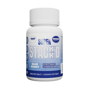 super stackd 7hydroxy tablets 900mg 15ct blueberry
