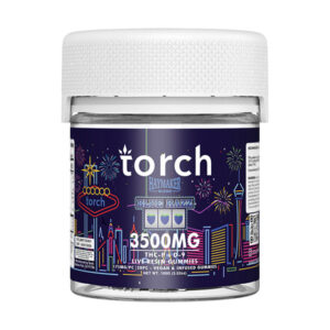 torch haymaker 3500mg gummies blue razz new