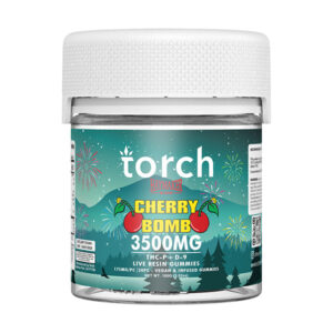 torch haymaker 3500mg gummies cherry bomb new
