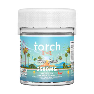 torch haymaker 3500mg gummies citrus punch new