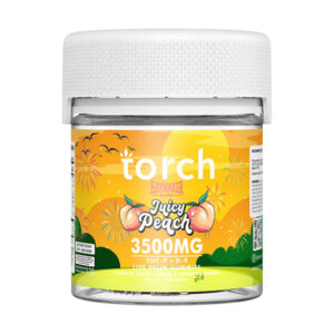 torch haymaker 3500mg gummies juicy peach new