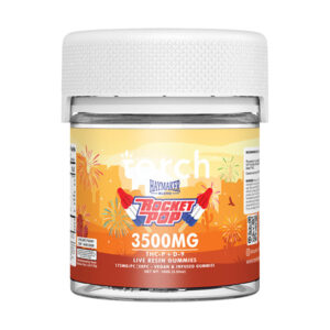 torch haymaker 3500mg gummies rocket pop new
