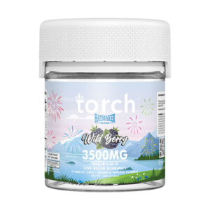 torch haymaker 3500mg gummies wild berry new