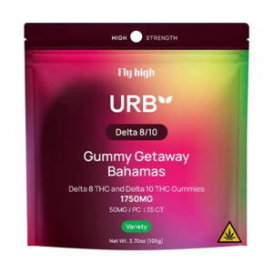 urb d8 d10 gummy getaway bahamas 1750mg variety