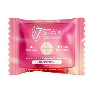 7stax 7hydroxy tablets 80mg 1ct raspberry