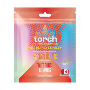 torch d9 high potency gummies v2 fruit punch