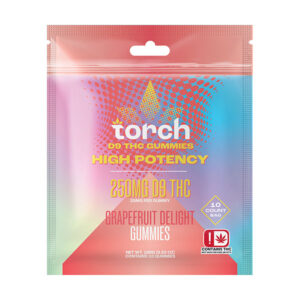 torch d9 high potency gummies v2 grape fruit