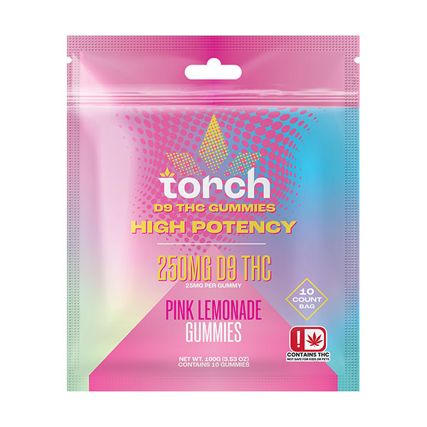 Torch-D9-High-Potency-Gummies-V2-Pink-Lemonade torch d9 high potency gummies v2 pink lemonade