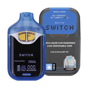 boutiq switch 2g disposable honeycomb french cookies