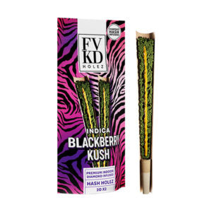 fvkd naked holez pre rolls 2g 2ct blackberry kush