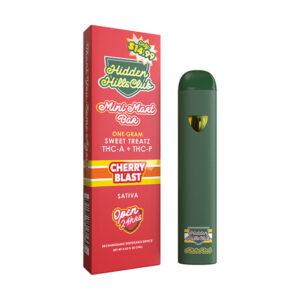 hidden hills mini mart bar 1g thca thcp disposable cherry blas