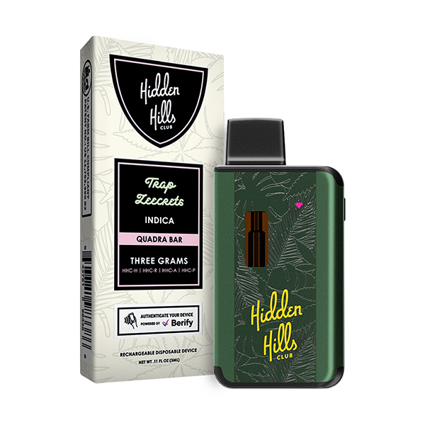 Hidden Hills Quadra Bar Disposable | 3g