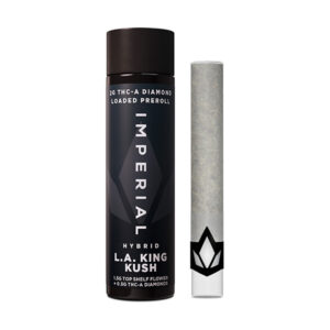 imperial 2g thca diamond loaded pre roll la king kush