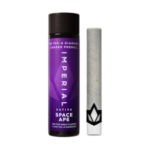 imperial 2g thca diamond loaded pre roll space ape